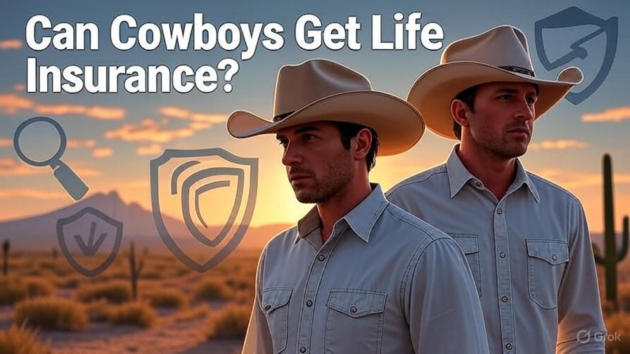 Can Cowboys Get Life Insurance?