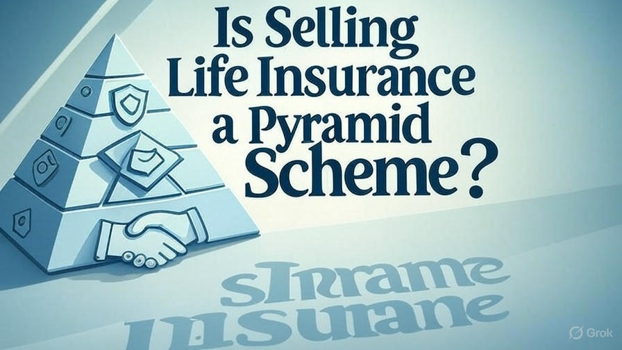 Is Selling Life Insurance a Pyramid Scheme?