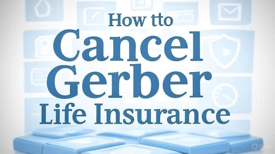 How to Cancel Gerber Life Insurance