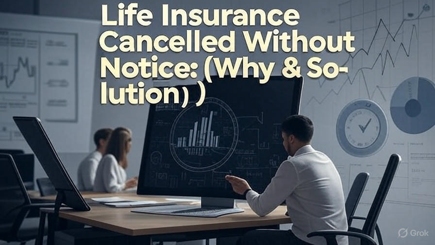 Life Insurance Cancelled Without Notice: (Why & Solution)