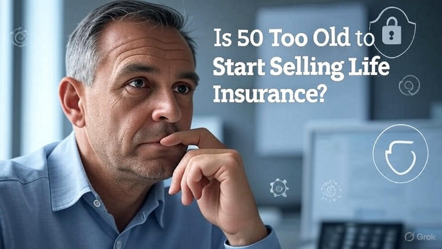 Is 50 Too Old to Start Selling Life Insurance?