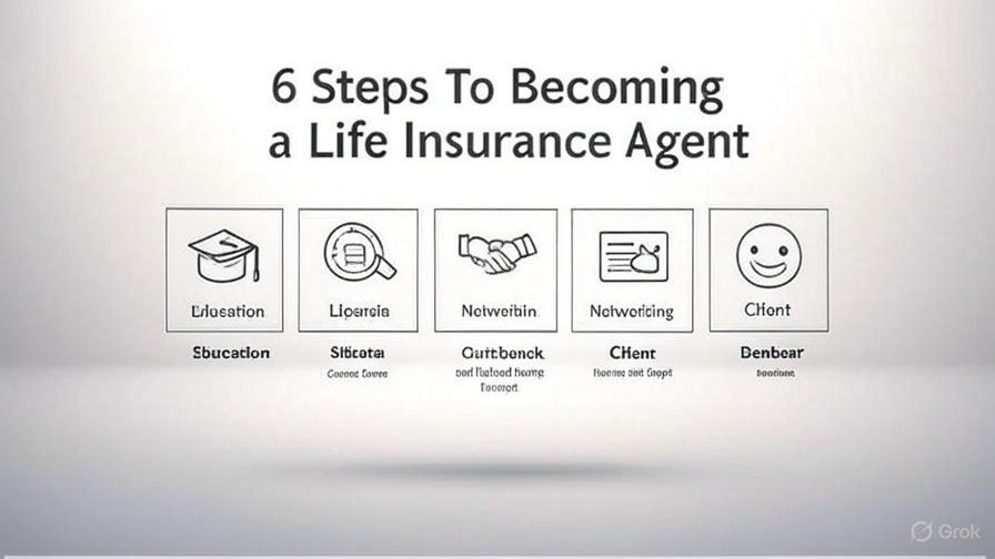 6 Steps To Becoming a Life Insurance Agent 