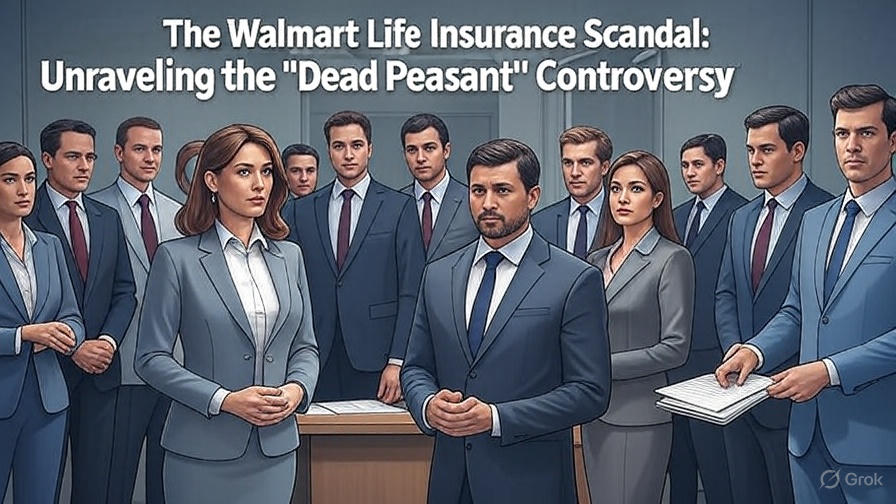 The Walmart Life Insurance Scandal: Unraveling the “Dead Peasant” Controversy