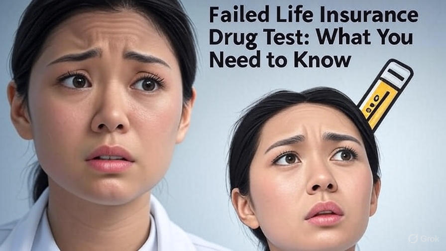 Failed Life Insurance Drug Test: What You Need to Know